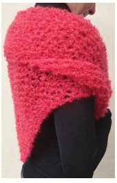 Feature Boucle mohair knitting kit