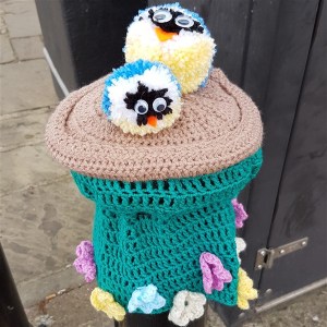 Thirsk Yarn bombed