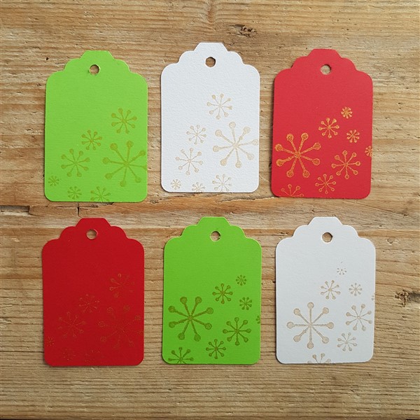 leftfootdaisy-twelve-days-christmas-rubberstamped-tags