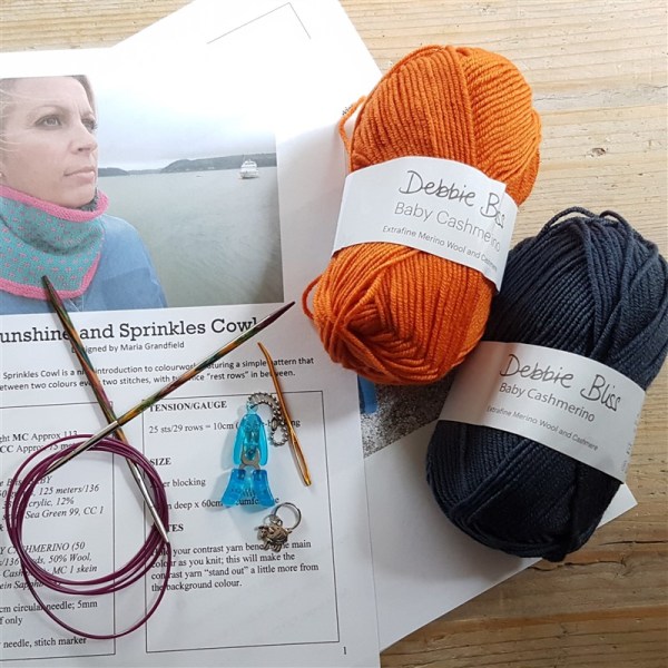 Sunshine-and-sprinkles-kal-kicks-off-airforce-blue-orange-yarn-combo