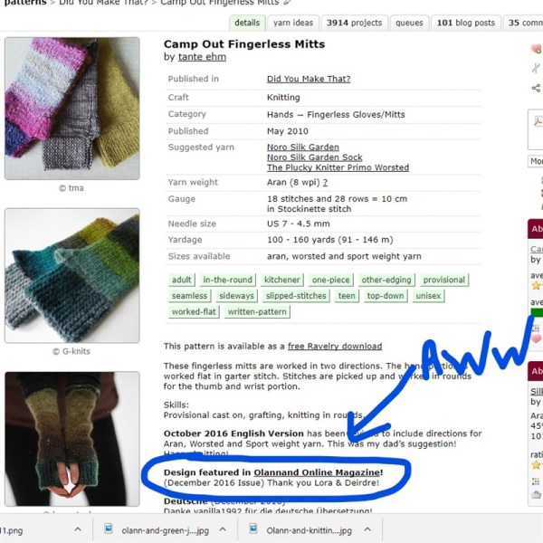 leftfootdaisy-reflections-on-a-knitted-christmas-part-2-all-the-camp-out-fingerless-mitts-ravelry-design-page